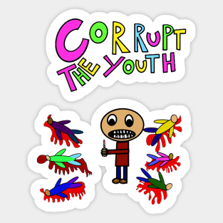 Corrupt The Youth “Slaughter” Sticker